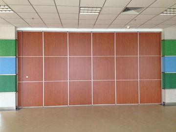 Fireproof Acoustic Room Dividers / Commercial Sliding Partition Wall