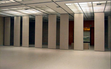 Aluminum Folding Acoustic Partition Wall , Sound Absorbing Movable Wall Systems