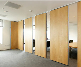MDF Moveable Operable Partition Wall Panels For Conference Room / Exhibition Hall