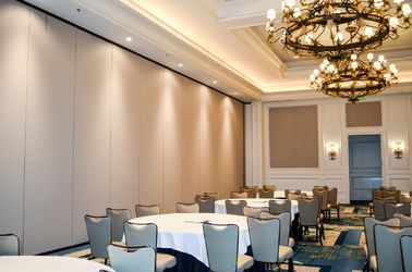 Acoustic Sliding Folding Partition Walls For Hotel Banquet Hall 13000mm Height