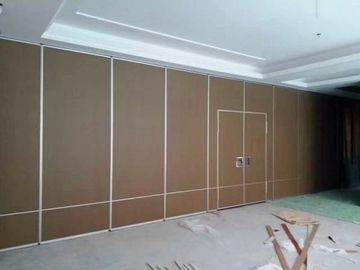 Movable Soundproof Office Partition Walls With Aluminum Sliding Tracks System