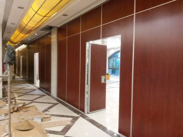 Meeting Room Movable Partition Walls / Sound Insulation Folding Panel Partitions