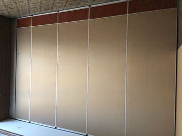 Commercial Acoustic Operable Folding Partition Walls / 65mm Thickness Accordion Partition Walls