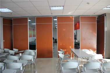 Floor To Ceiling Acoustic Room Dividers / Soundproof Movable Folding Room Partitions