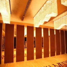 Floor To Ceiling Hanging Acoustic Folding Partitions For International Conference Center