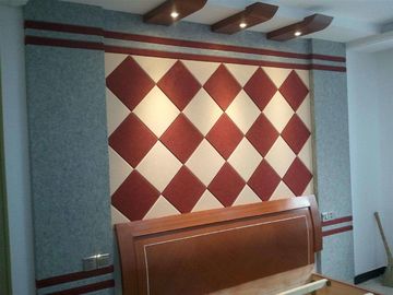 Sponge Easy Installing Walls Ceilings Acoustic Sound Panels For Cinema / Court Room