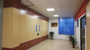 Fabric Finish Space Saving Movable Acoustic Partition Wall For Conference Room