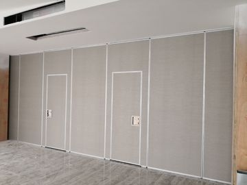 Melamine Surface Floor To Ceiling Folding Room Partitions For Conference Room