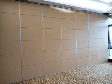 Soundproof Decorative Material Movable Partition Walls For Restaurant Fabric Surface