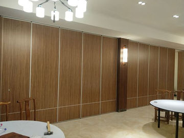Malaysia Acoustic Folding Wooden Room Divider Sliding Movable Operable Partitions Walls For Banquet Hall