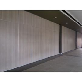 Aluminum Acoustic Movable Partition Walls / Function Room Sliding Folding Partition