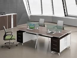Commercial Office Furniture Partitions , 42 Mm Thickness 2 Person Office Workstation