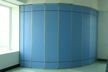 Sliding Aluminium Track Roller Sound Absorbing Wall Partition For Conference Hall