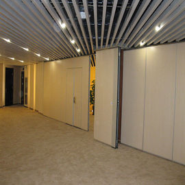 Folding Wooden Soundproof  Acoustic Movable Sliding Room Partition Wall For Auditorium