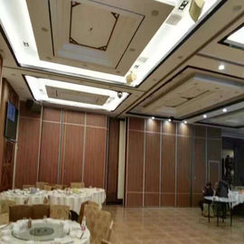 Custom Banquet Hall Soundproof Partition Wall , Folding Room Partitions