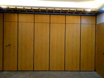 Melamine Surface 65MM Thickness Max Height 4M Collapsible Operable Hanging Partition Walls