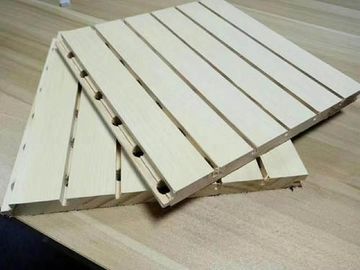 Conference Hall Wood Fiber Acoustic Panels Sound Insulation Materials