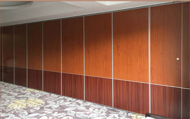Meeting Room Sliding Soundproof Partition Wall Aluminum Alloy Profile