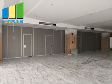 85mm Thickness Aluminum Frame Movable Partition Wall Systems For Restaurant