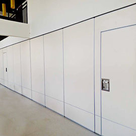 No Floor Track Sliding Temporary Soundproof Movable Operable Partition Wall For School