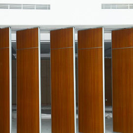 Durable PU Leather Movable Partition Walls / Sliding Room Dividers