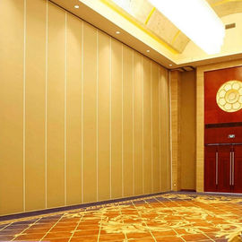 Aluminum Frame Movable Partition Walls For Hotel Max 4 Meter Height ODM OEM