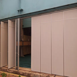 Exterior Aluminium Soundproof Movable Partition Walls For Balcony Custom Color