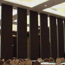 Interior Room Divider Folding Partition Walls Fabric Surface For Ballroom