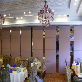 Sliding Door Interior Wooden Design Movable Partition Wall For Banquet Hall And Auditorium