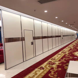Banquet Hall Movable Partition Walls Soundproof MDF Interior Sliding Wooden Door