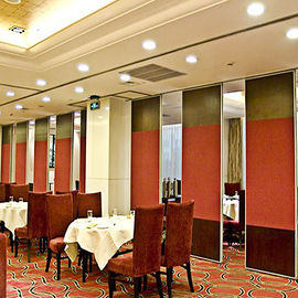 Soundproof Room Divider Sliding Folding Movable Partitions Wall For Restaurant Hospital Gym