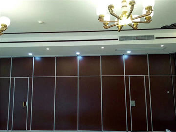 American Style Sliding Operable Acoustic Partition Wall Max Height 4 Meters