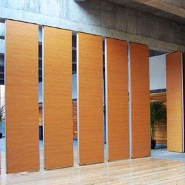 Soundproof Room Divider Sliding Folding Movable Partitions Wall For Restaurant Hospital Gym