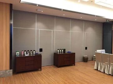 Sound Proof Movable Partition Wall , Operable Sliding Folding Wall Dividers For Wedding Hall