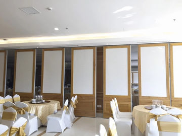 Top Hanging System Acoustic Foldable Partition Wall Anodized Aluminum 6063-T5 Frame