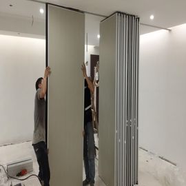 Customized Restaurant Room Divider / Movable Wall Partitions Max 8000 mm Height