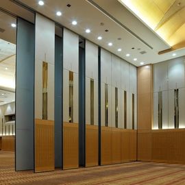 Multi Color Acoustic Aluminium Hanging System Movable Partition Walls For Banquet Room