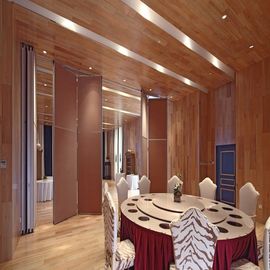 Multi Color Acoustic Aluminium Hanging System Movable Partition Walls For Banquet Room