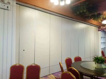 Sound Insulation Sliding Track Aluminium Movable Partition Wall Systems OEM Service