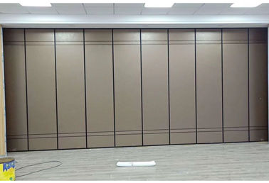 Durable Mobile Partition Wall Panel For Auditorium / Classroom Removable Doors