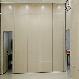 Manual Rotating Sliding Noise Barrier Movable Partition Walls For School Fire Resistant