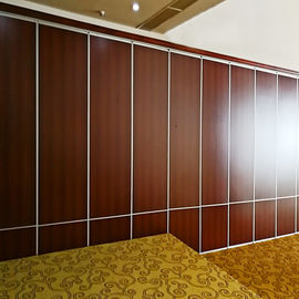 Acoustic Wooden Movable Operable Folding Partition Wall For Banquet Hall