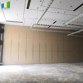 Durable Acoustical Aluminum System Folding Partition Walls For Restaurant