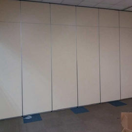 Accordion Operable Sound Proof Partitions , Floor to Ceiling Movable Partition Wall System