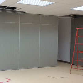 Soundproof Sliding Folding Partitions For Auditorium With Aluminum Frame MDF Finish