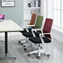Full Fabric Mesh Back Ergonomic Office Chair , Comfortable Computer Chair