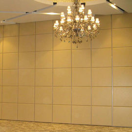 Malaysia Soundproof Movable Walls Aluminum Frame For Hotel Customized Size