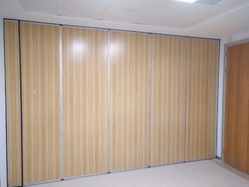 Aluminium Track Roller Melamine Movable Partition Walls For Conference Room