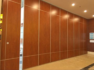 Hanging System Movable Folding Partition Doors / Foldable Wall Panels