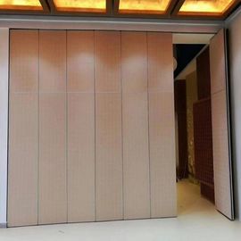 Operable Mobile Hotel Banquet Hall Aluminum Panel Movable Doors Partition Wall